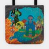 King Gizzard Album Art Collage Tote Official King Gizzard Merch