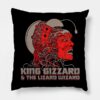 King Gizz Throw Pillow Official King Gizzard Merch