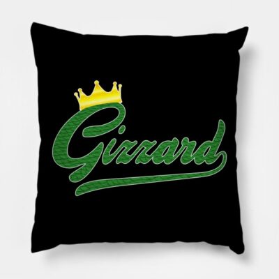 King Gizzard And The Lizard Wizard Gizzard Throw Pillow Official King Gizzard Merch