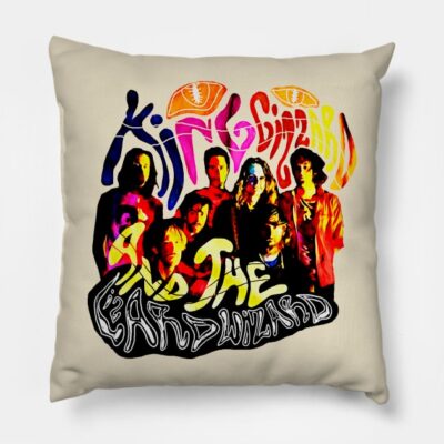 Petrodragonic Throw Pillow Official King Gizzard Merch