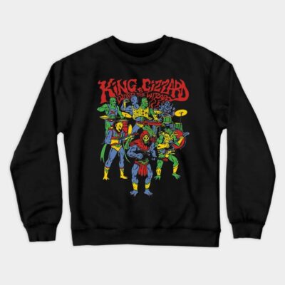 King Gizzard The Lizard Wizard Crewneck Sweatshirt Official King Gizzard Merch