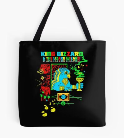 Gift For Men King Gizzard And The Lizard Wizard Retro Vintage Tote Bag Official King Gizzard Merch