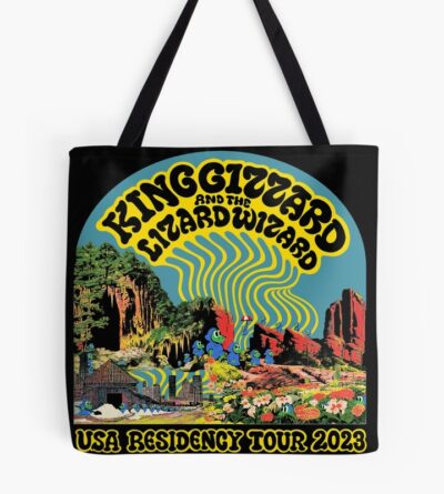 King Gizzard Usa Residency Tour 2023 Tote Bag Official King Gizzard Merch