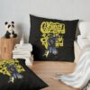 Great Model Loves Music And Banana King Gizzard Cool Graphic Gift Throw Pillow Official King Gizzard Merch