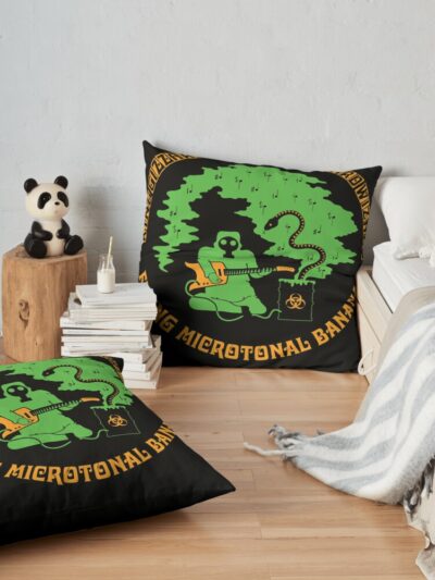 King Gizzard - Fmb Throw Pillow Official King Gizzard Merch