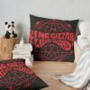 Gizzard King Merch Throw Pillow Official King Gizzard Merch