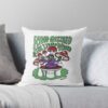 King Gizzard And The Lizard Wizard Throw Pillow Official King Gizzard Merch