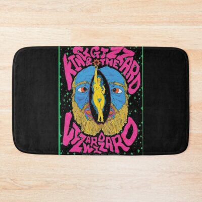 King Gizzard And The Lizard Wizard Tour Bath Mat Official King Gizzard Merch