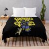 Great Model Loves Music And Banana King Gizzard Cool Graphic Gift Throw Blanket Official King Gizzard Merch