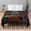 King Gizzard Polygondwanaland Throw Blanket Official King Gizzard Merch