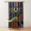 King Gizzard Polygondwanaland Shower Curtain Official King Gizzard Merch