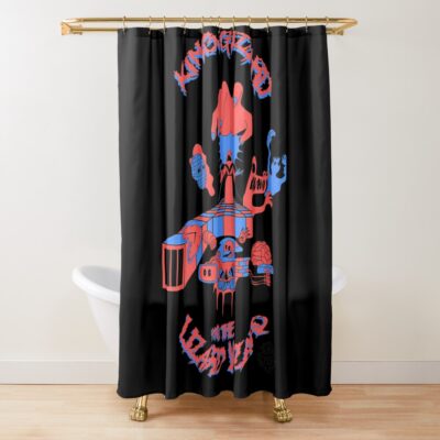 King Gizzard - Polygondwanaland Shower Curtain Official King Gizzard Merch