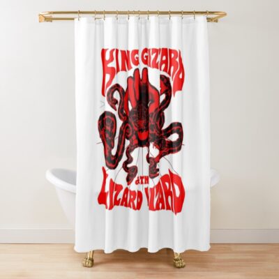 Shower Curtain Official King Gizzard Merch