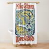 King Gizzard And The Lizard Wizard Shower Curtain Official King Gizzard Merch