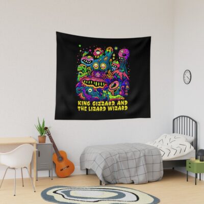 King Gizzard And The Lizard Wizard Tapestry Official King Gizzard Merch