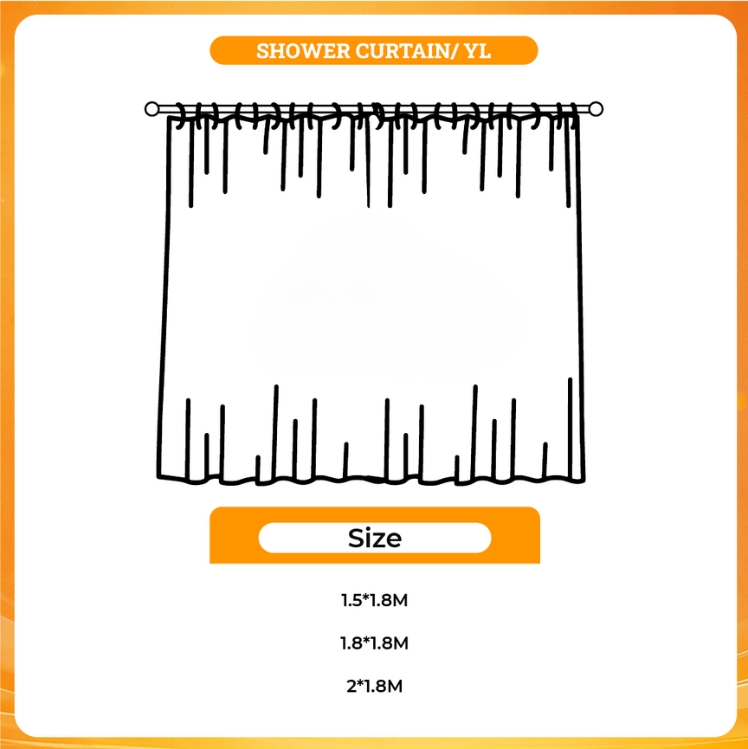 3D shower curtain - King Gizzard Store