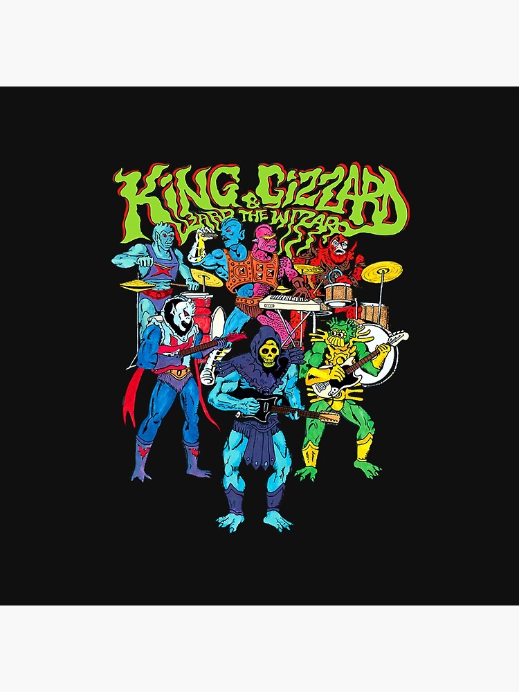 King Gizzard Hot Design Throw Pillow - Image 2
