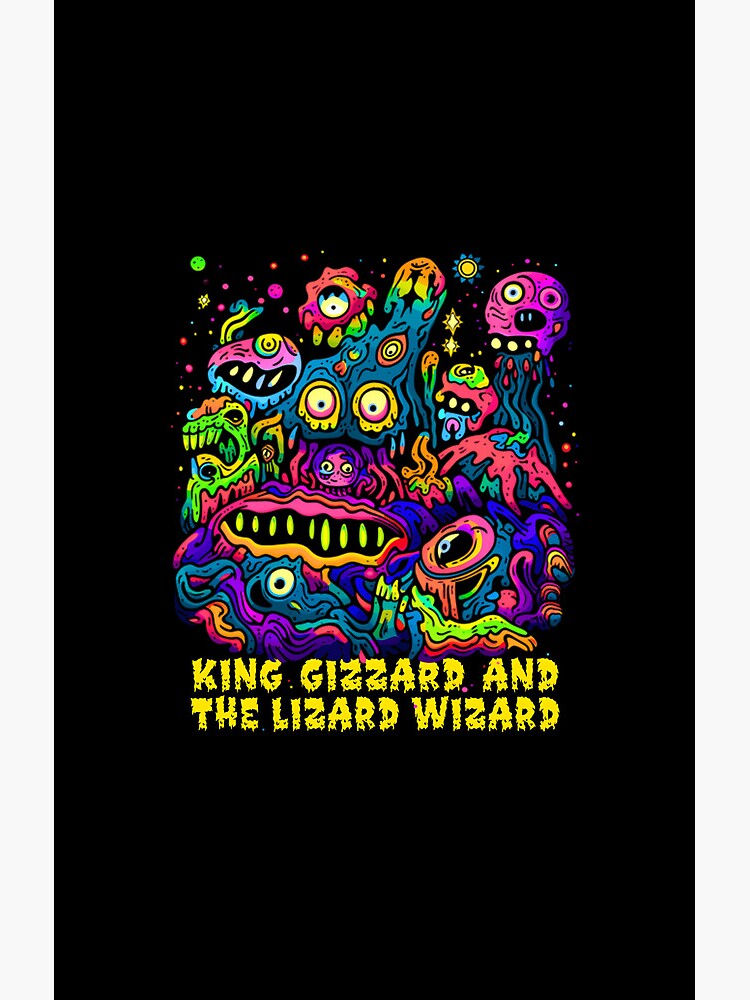 King Gizzard Funny Design Shower Curtain - Image 2