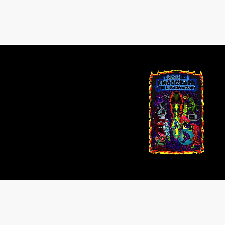 King Gizzard Digital Black Mug - Image 2
