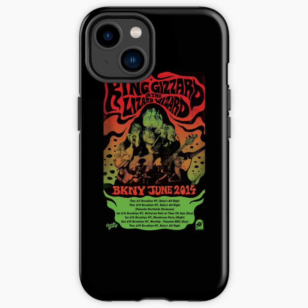 King Gizzard And The Lizard Wizard Live At Levitation Iphone Case