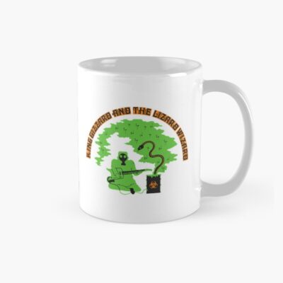 King Gizzard Flying Microtonal Banana Green And Orange Mug