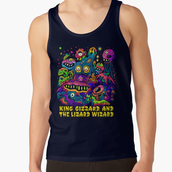King Gizzard And The Lizard Wizard Tank Top - Image 5