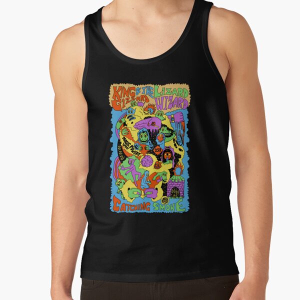 King Gizzard Catching Smoke Tank Top - Image 2