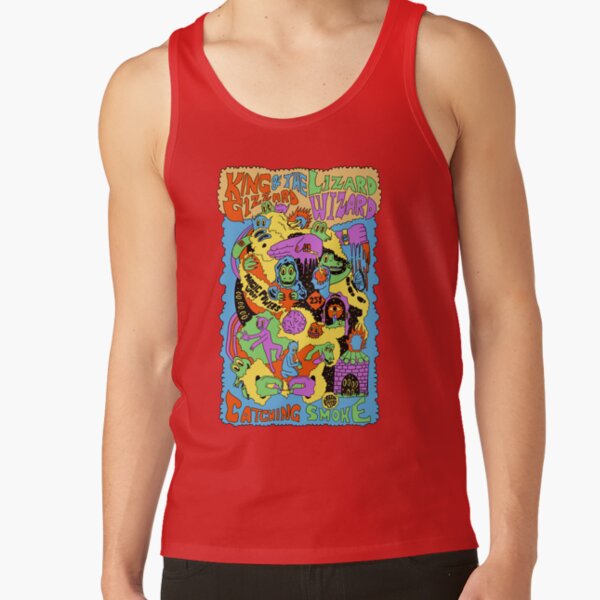 King Gizzard Catching Smoke Tank Top - Image 4