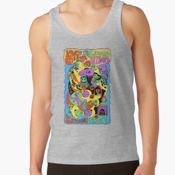 King Gizzard Catching Smoke Tank Top - Image 3