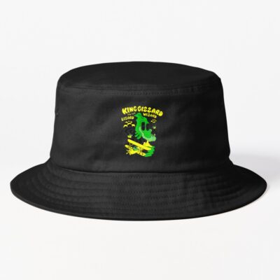 King Funny Gizzard The Lizard Gift Wizard Bucket Hat