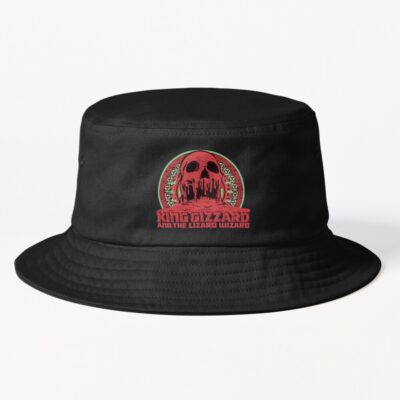 Vintage King Skull Gizzard The Lizard Bucket Hat