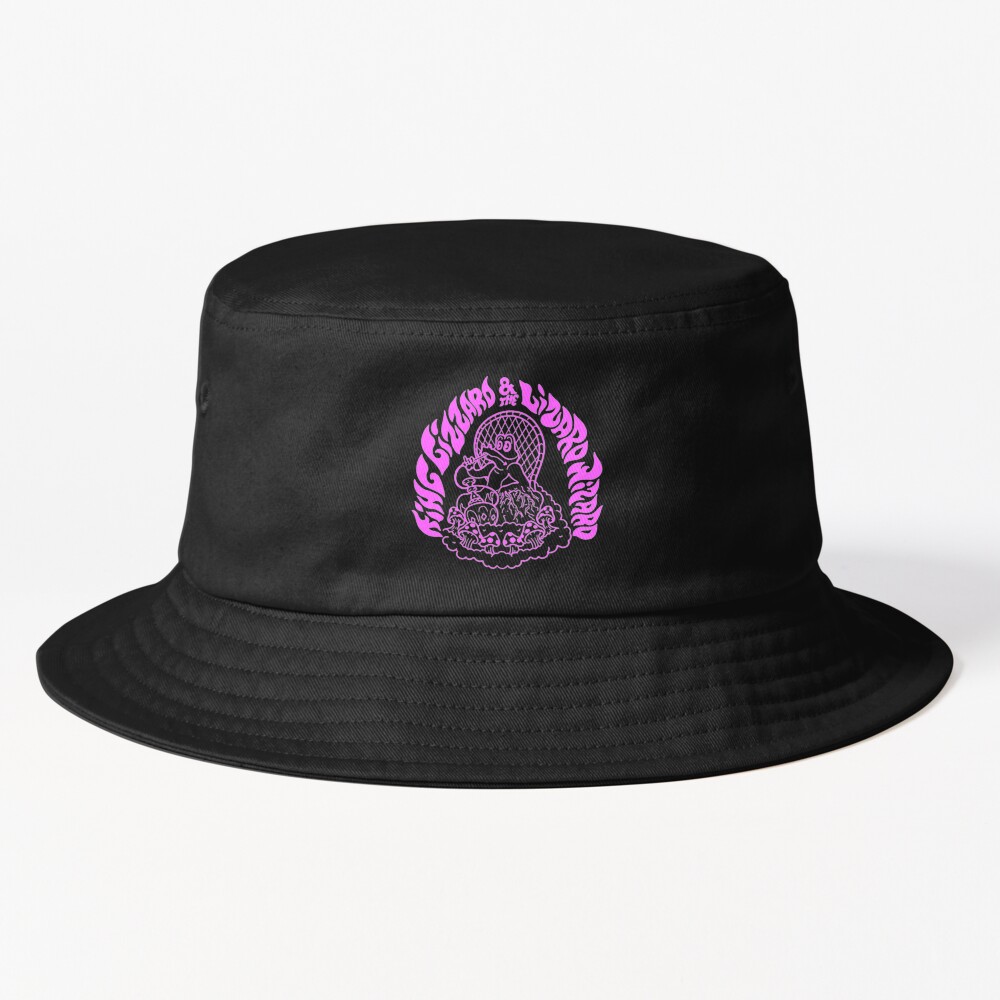 Vintage King Gizzard Funny The Lizard Bucket Hat
