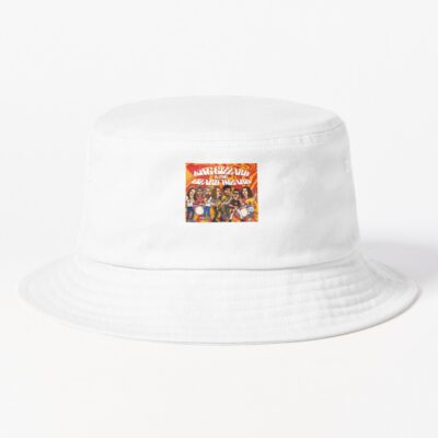 King Gizzard And The Lizard Wizard Psychedelic Band Caricature Bucket Hat
