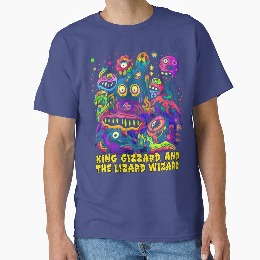 King Gizzard And The Lizard Wizard T-shirt - Image 4