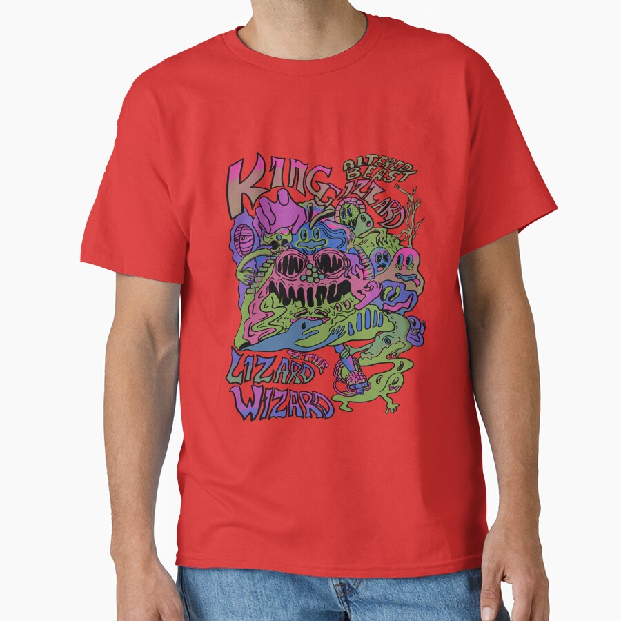 King Gizzard And The Lizard Wizard Altered Beast T-shirt - Image 5
