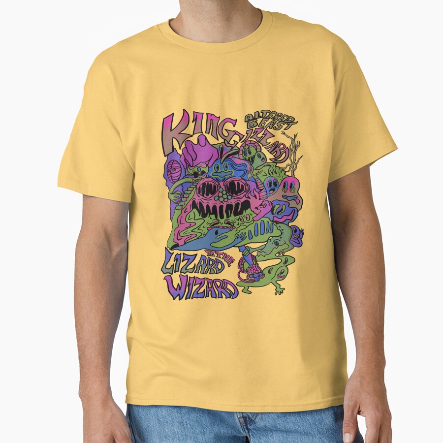 King Gizzard And The Lizard Wizard Altered Beast T-shirt - Image 6
