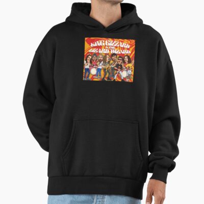 King Gizzard And The Lizard Wizard Psychedelic Band Caricature Hoodie