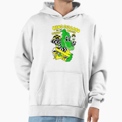 King Funny Gizzard The Lizard Gift Wizard Hoodie