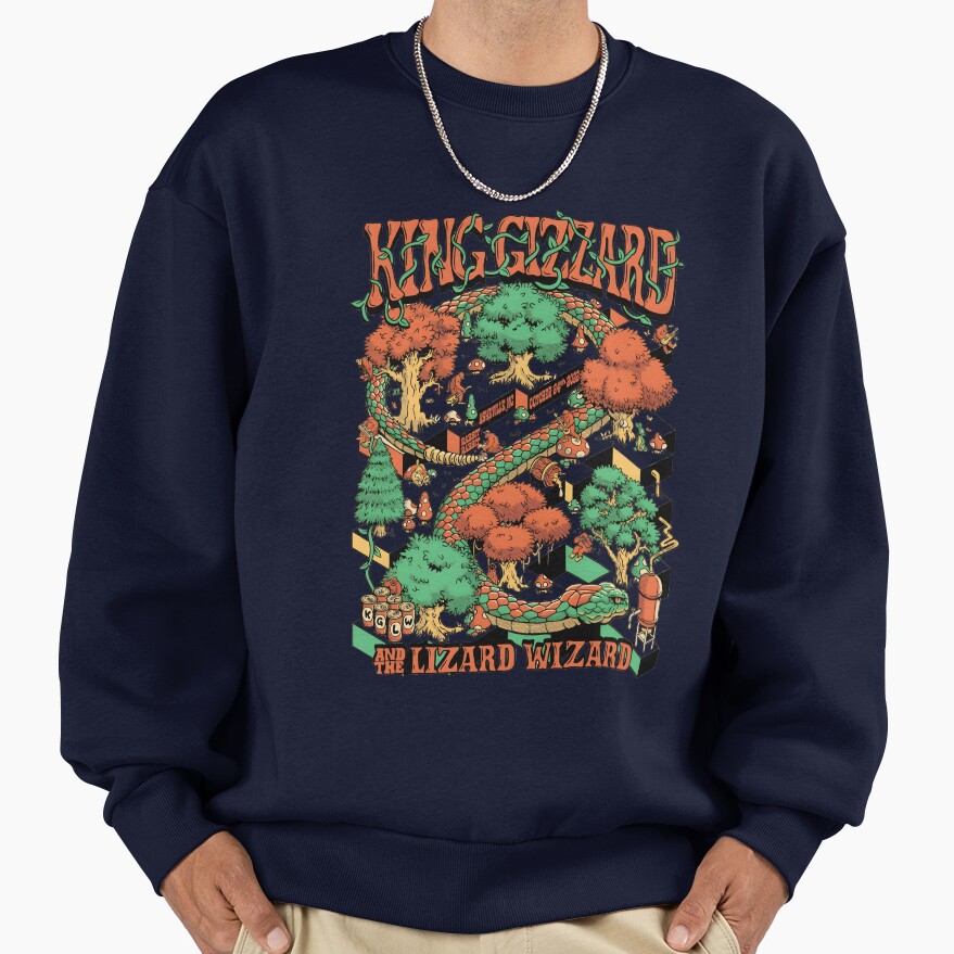 King Gizzard Central Park Sweatshirt - Image 5