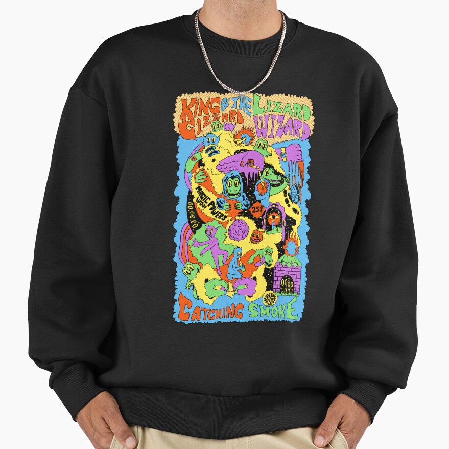 King Gizzard Catching Smoke Sweatshirt - Image 2
