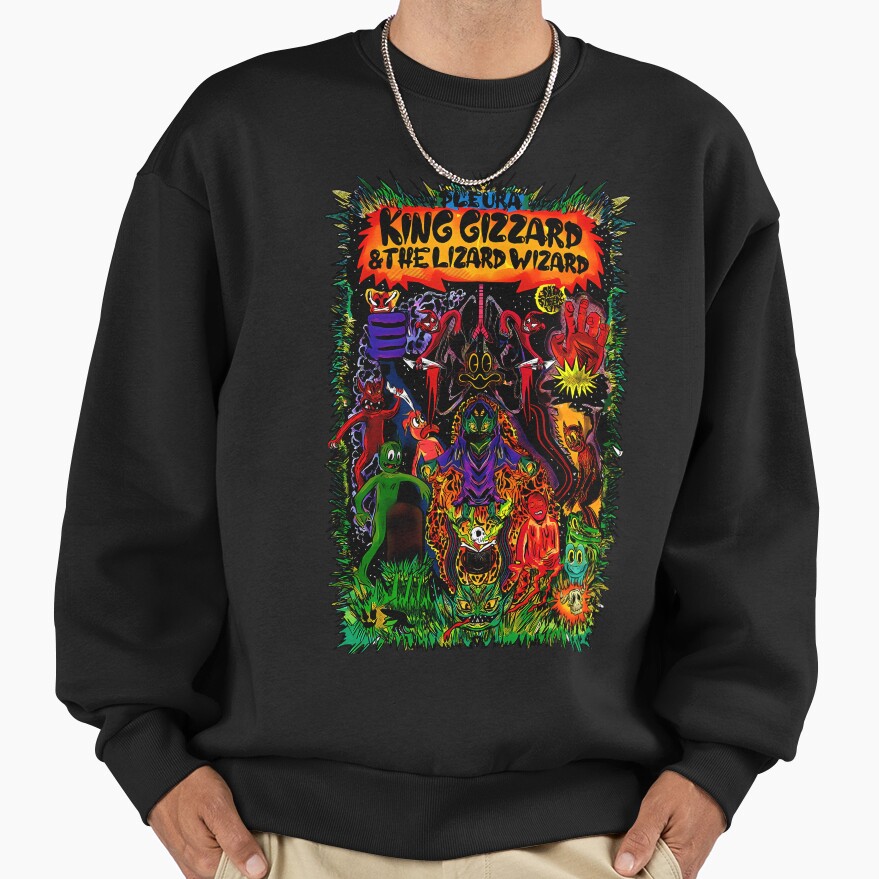 King Gizzard And The Lizard Wizard Pleura Sweatshirt