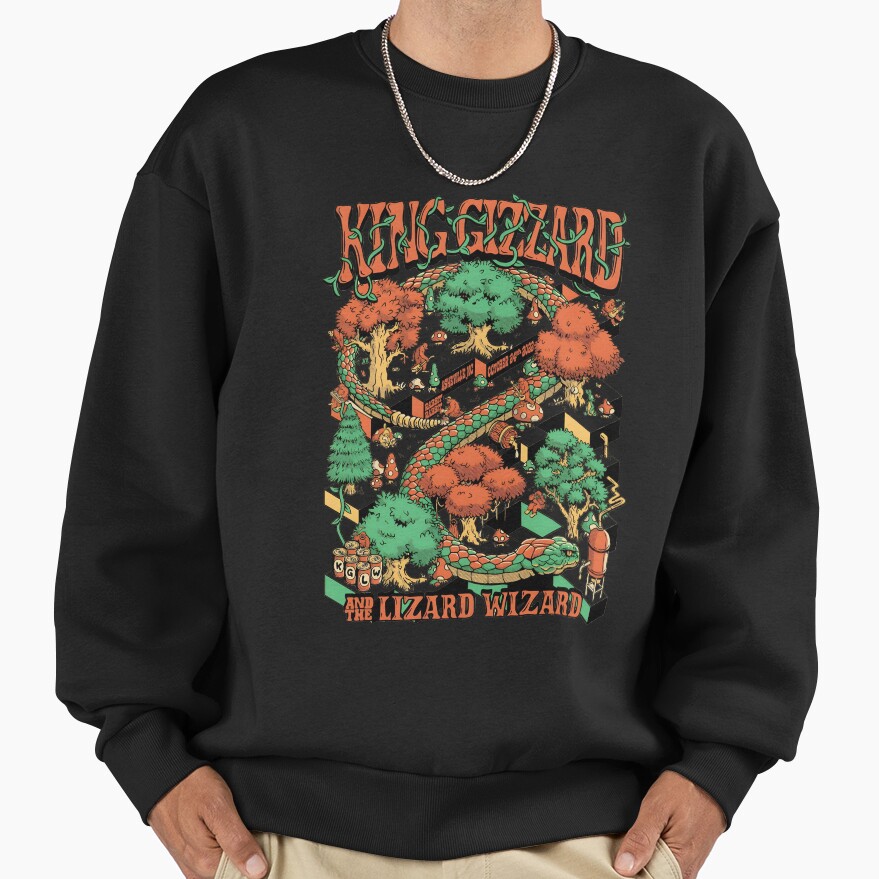 King Gizzard Central Park Sweatshirt - Image 3