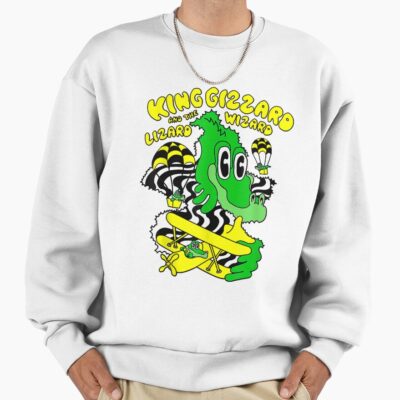 King Funny Gizzard The Lizard Gift Wizard Sweatshirt