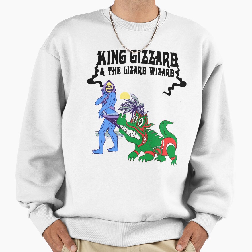 King Gizzard And The Lizard Wizard Skeleton Band Sweatshirt