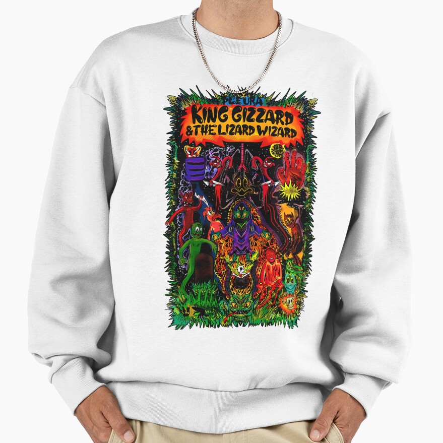 King Gizzard And The Lizard Wizard Pleura Sweatshirt - Image 2