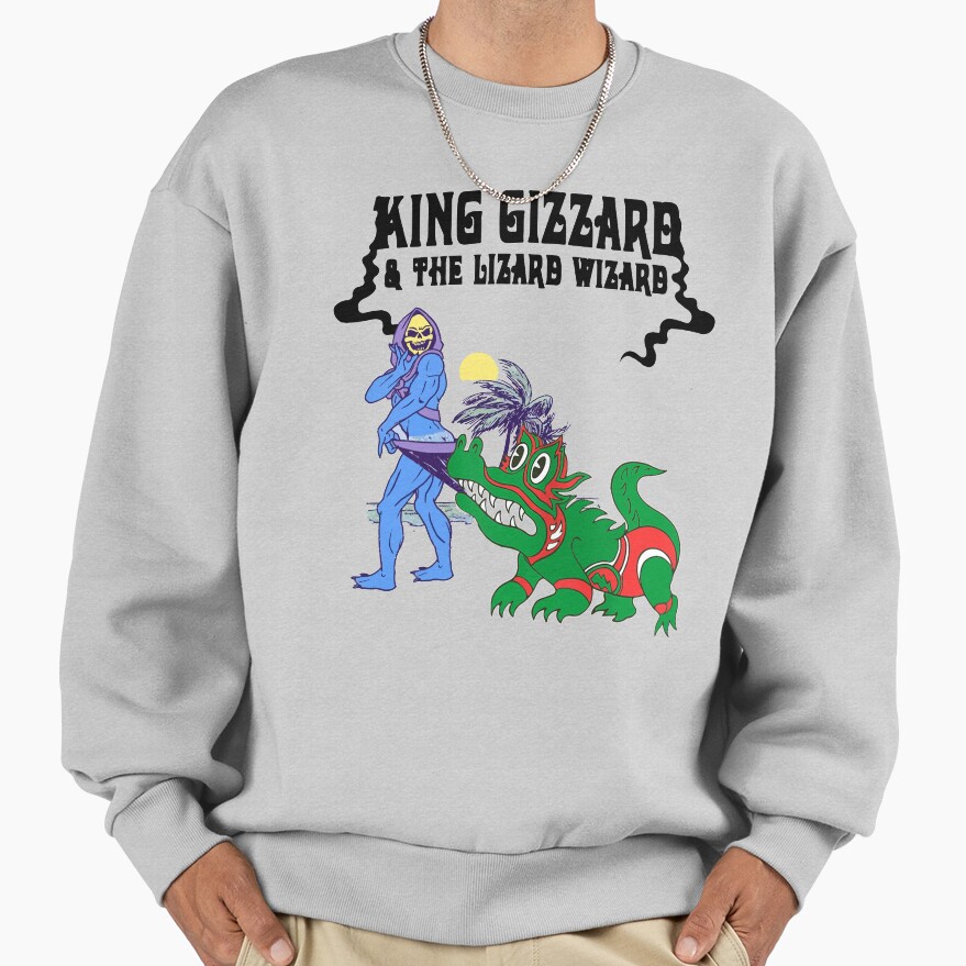 King Gizzard And The Lizard Wizard Skeleton Band Sweatshirt - Image 4