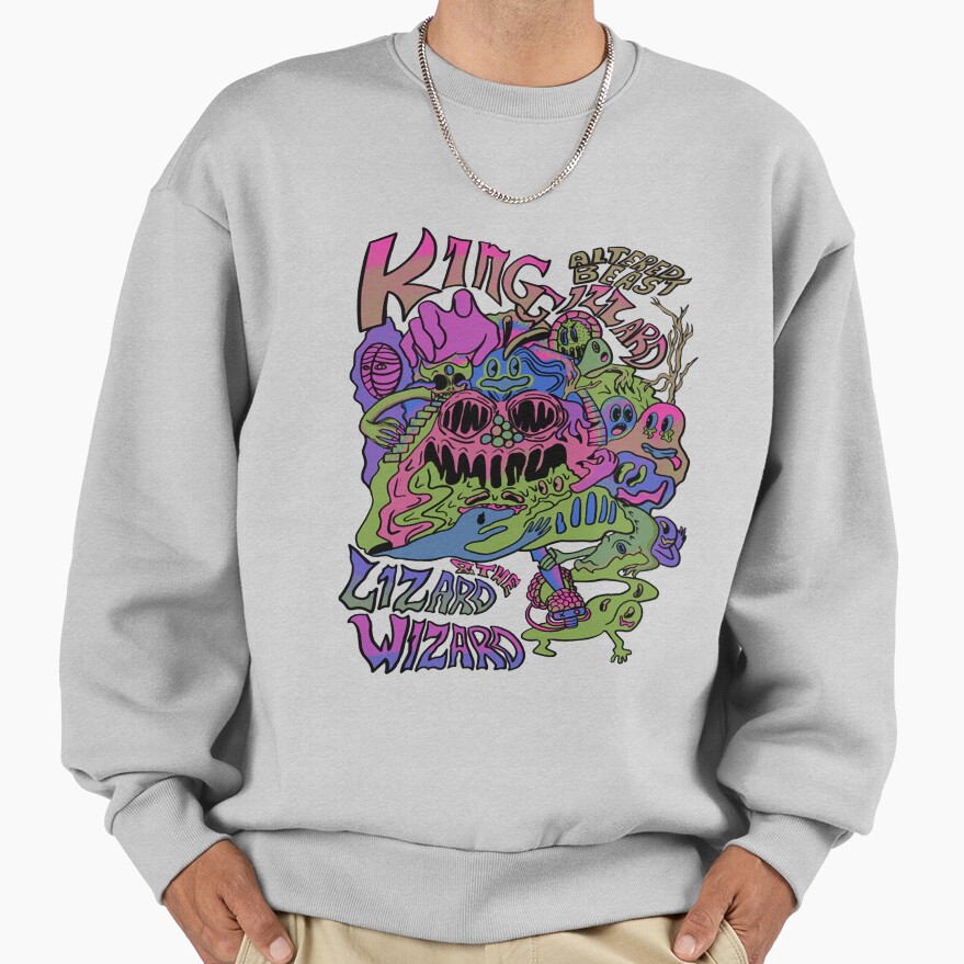 King Gizzard And The Lizard Wizard Altered Beast Sweatshirt - Image 4