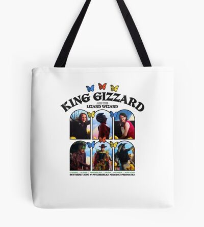 King Gizzard And The Lizard Wizard Butterfly Tote Bag