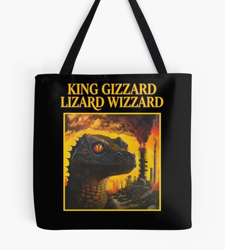 King Gizzards Lizards Wizard Tote Bag