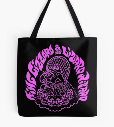 Vintage King Gizzard Funny The Lizard Tote Bag